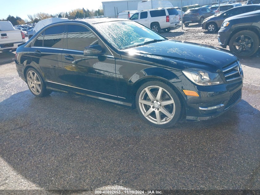 2014 MERCEDES-BENZ C 300 VIN: WDDGF8AB6EA923473