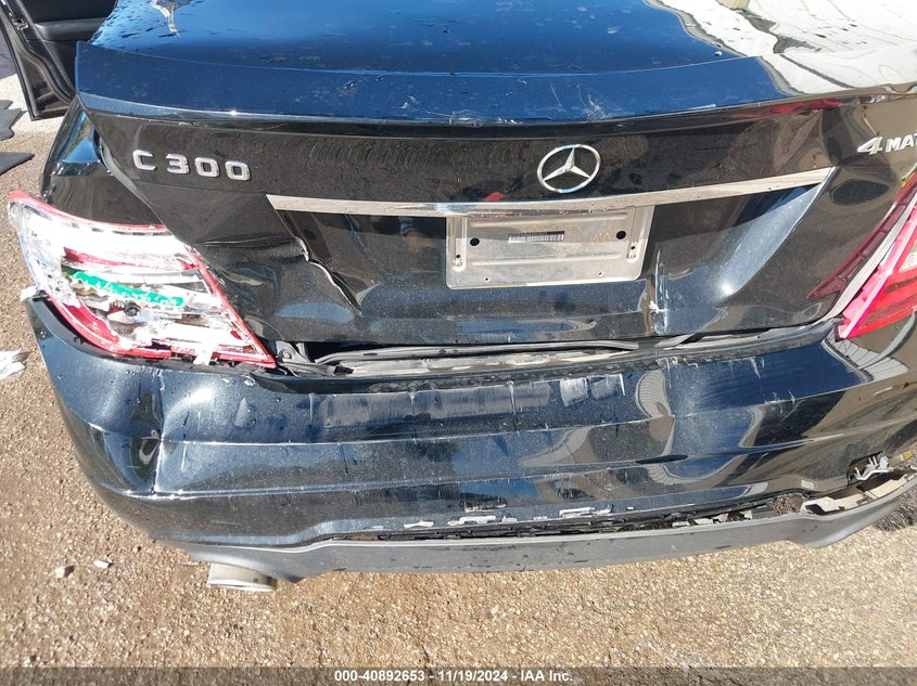 2014 MERCEDES-BENZ C 300 VIN: WDDGF8AB6EA923473