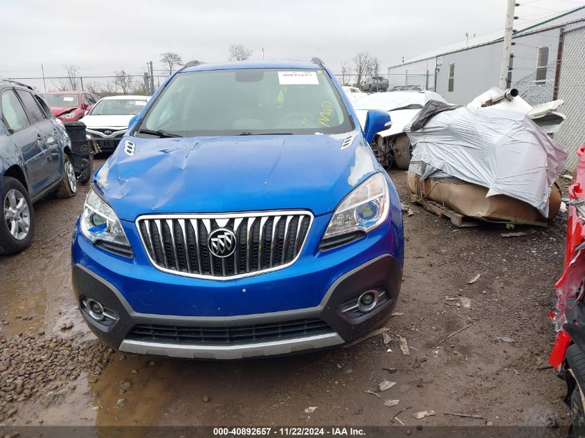 2015 Buick Encore Convenience VIN: KL4CJFSBXFB267794 Lot: 40892657