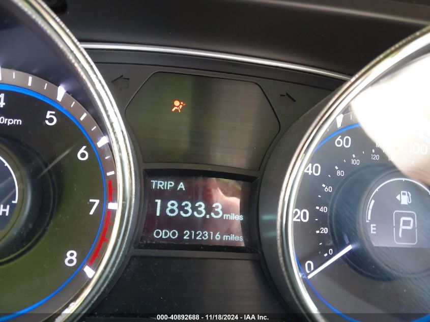 2013 HYUNDAI SONATA GLS - 5NPEB4AC0DH518571