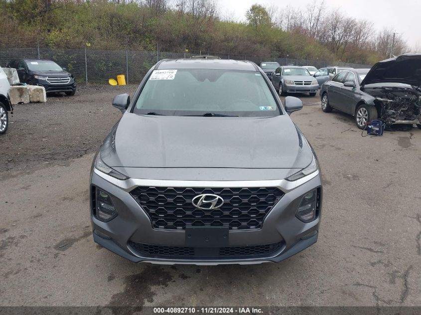 2019 Hyundai Santa Fe Sel VIN: 5NMS3CAD3KH003352 Lot: 40892710