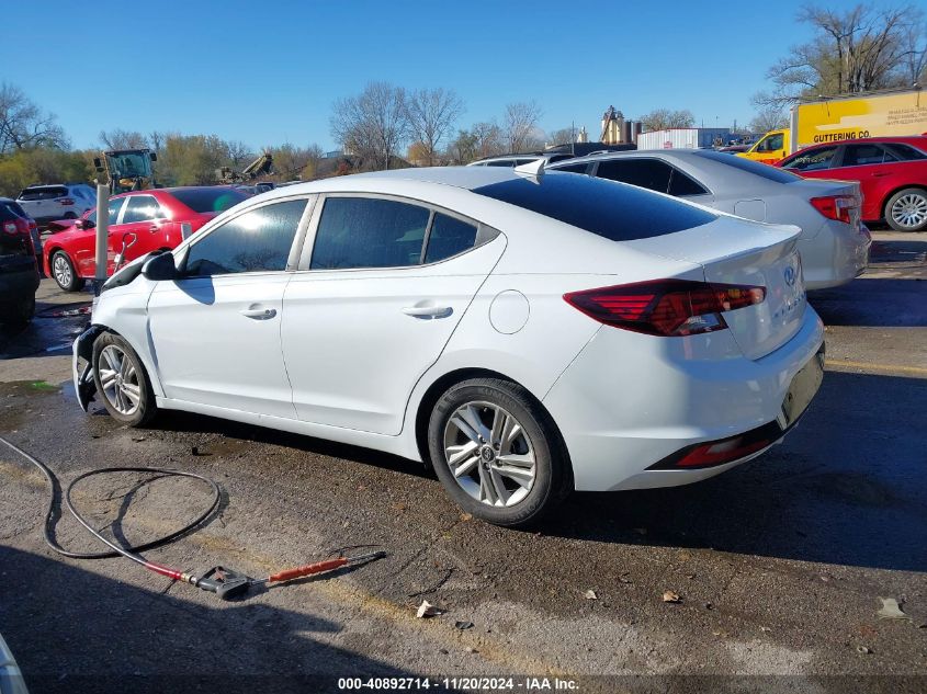 2019 Hyundai Elantra Sel VIN: 5NPD84LF4KH439497 Lot: 40892714