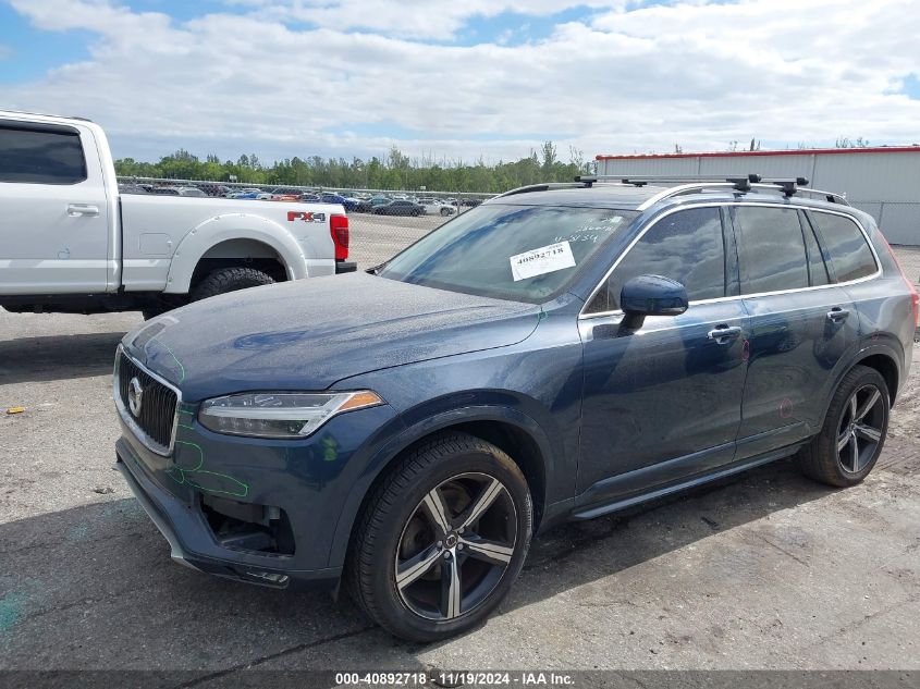 VIN YV4A22PK1J1328134 2018 Volvo XC90, T6 Momentum no.2