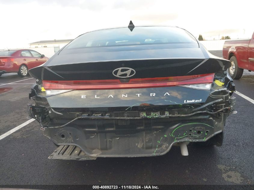 2024 Hyundai Elantra Limited VIN: KMHLP4DG5RU815433 Lot: 40892723