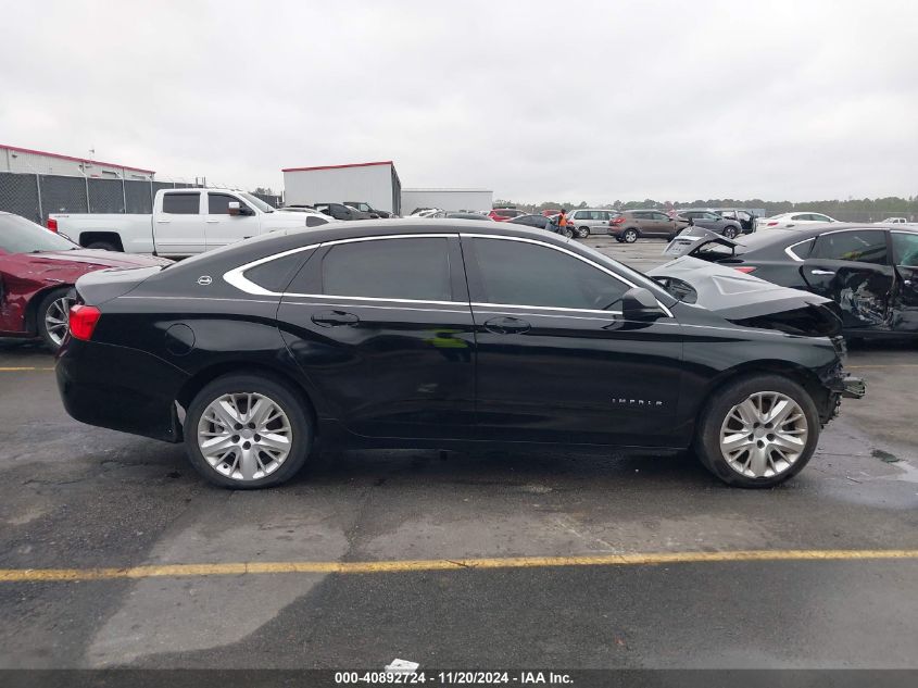 2014 Chevrolet Impala 1Ls VIN: 1G11Y5SL9EU113374 Lot: 40892724