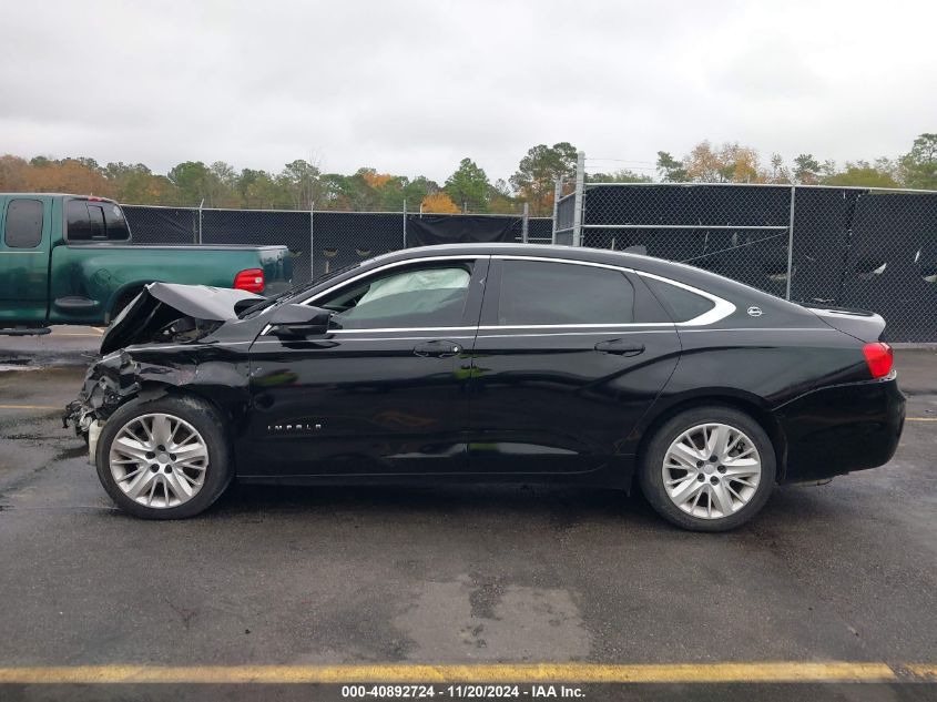 2014 Chevrolet Impala 1Ls VIN: 1G11Y5SL9EU113374 Lot: 40892724