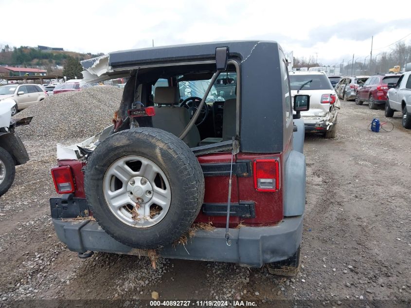 2010 Jeep Wrangler Sport VIN: 1J4AA2D11AL167073 Lot: 40892727