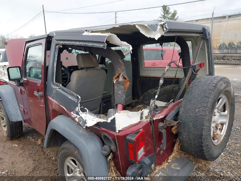 2010 Jeep Wrangler Sport VIN: 1J4AA2D11AL167073 Lot: 40892727