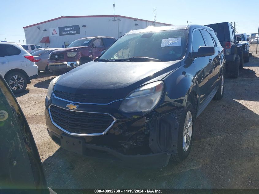 2017 CHEVROLET EQUINOX LS - 2GNALBEK8H1558414