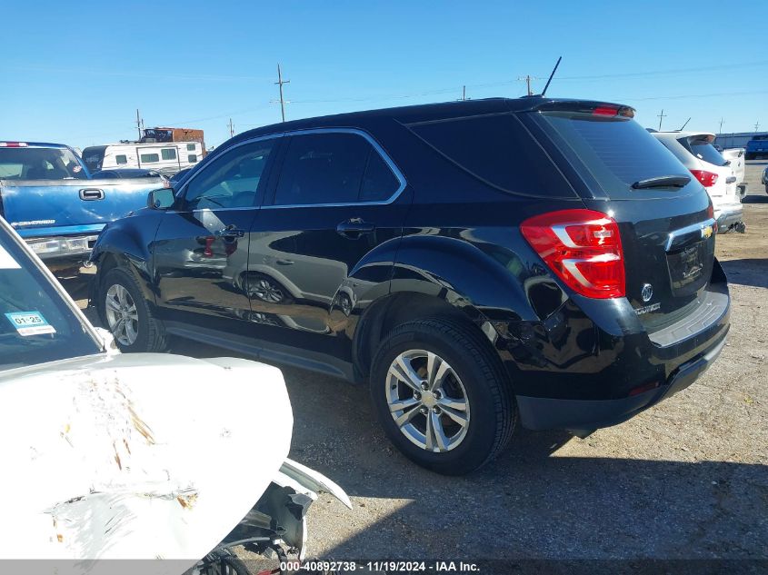 2017 CHEVROLET EQUINOX LS - 2GNALBEK8H1558414