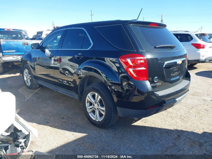 2017 CHEVROLET EQUINOX LS - 2GNALBEK8H1558414