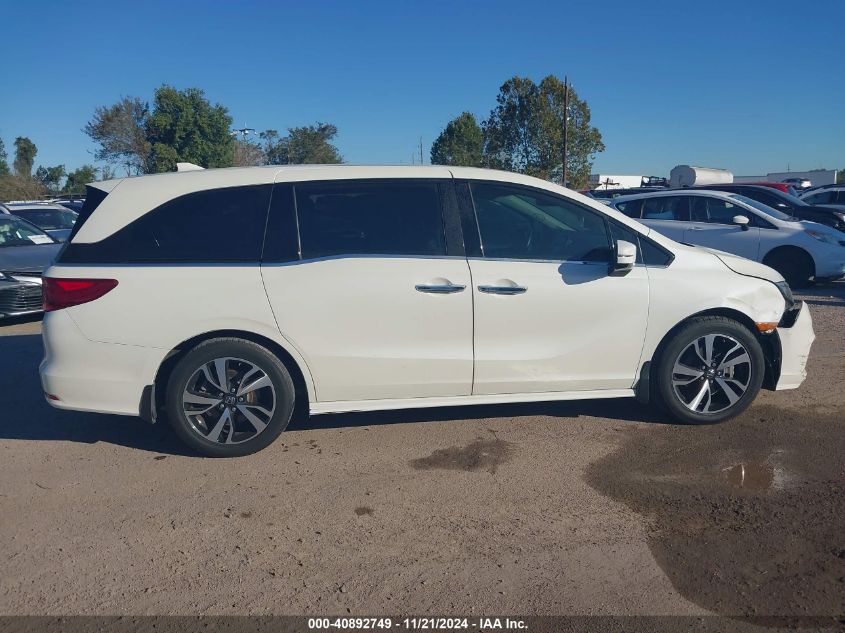 2018 Honda Odyssey Elite VIN: 5FNRL6H91JB094963 Lot: 40892749