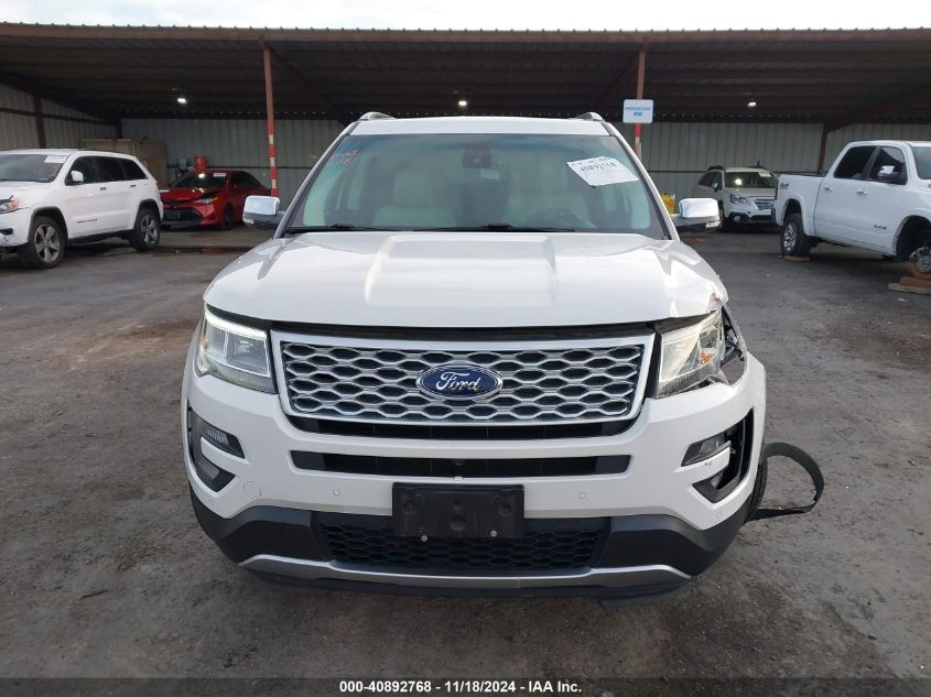 2016 Ford Explorer Platinum VIN: 1FM5K8HT8GGB26987 Lot: 40892768