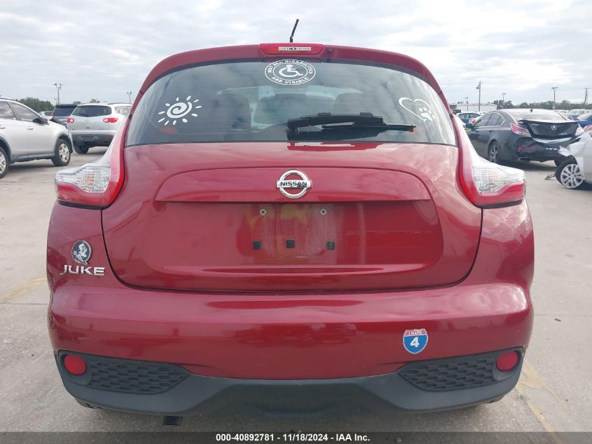 2016 NISSAN JUKE S - JN8AF5MR3GT602168