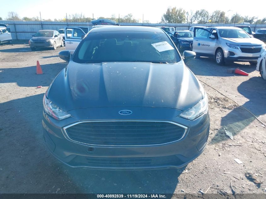 2020 Ford Fusion S VIN: 3FA6P0G75LR160832 Lot: 40892839