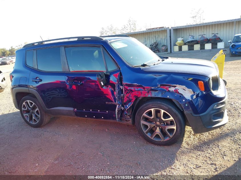 2016 Jeep Renegade Latitude VIN: ZACCJABT2GPD49978 Lot: 40892854