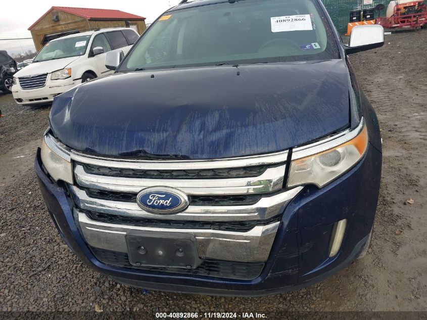 2011 Ford Edge Sel VIN: 2FMDK4JCXBBA11855 Lot: 40892866