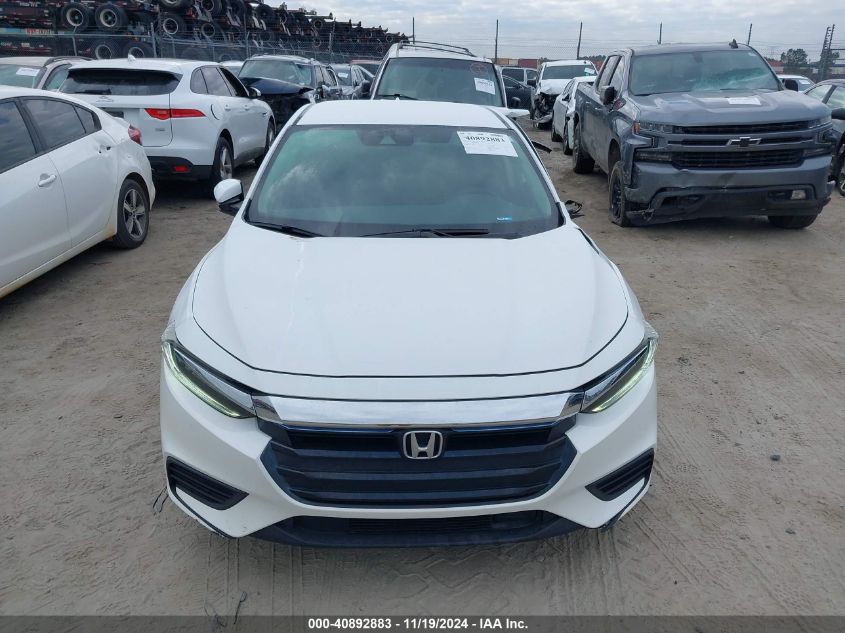 2019 Honda Insight Ex VIN: 19XZE4F54KE009698 Lot: 40892883