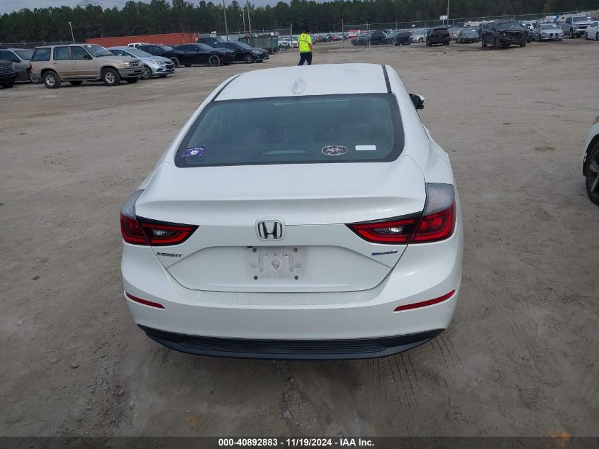 2019 Honda Insight Ex VIN: 19XZE4F54KE009698 Lot: 40892883