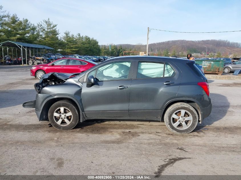 VIN 3GNCJNSBXGL214567 2016 Chevrolet Trax, 1LS no.14