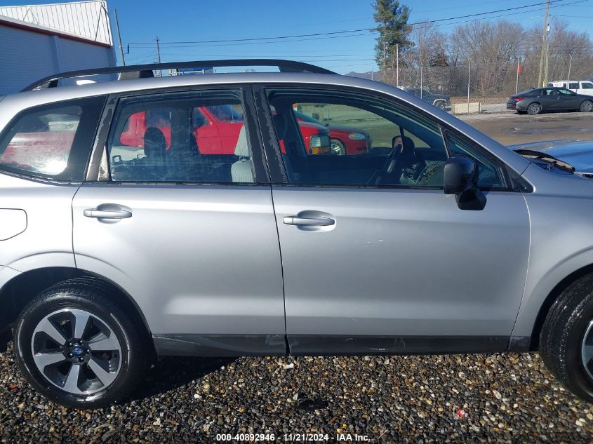 2018 Subaru Forester 2.5I VIN: JF2SJABC3JH569125 Lot: 40892946