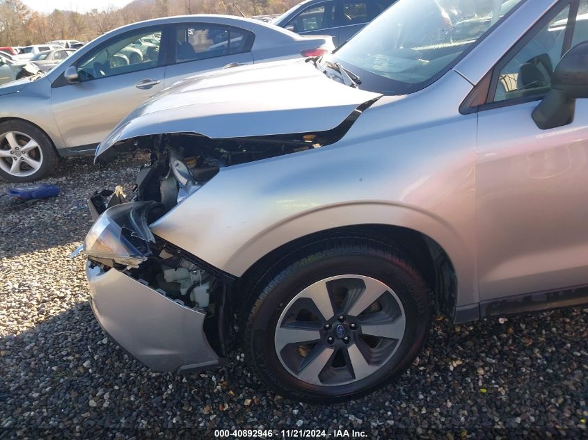 2018 Subaru Forester 2.5I VIN: JF2SJABC3JH569125 Lot: 40892946