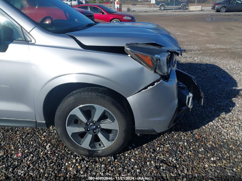 2018 Subaru Forester 2.5I VIN: JF2SJABC3JH569125 Lot: 40892946