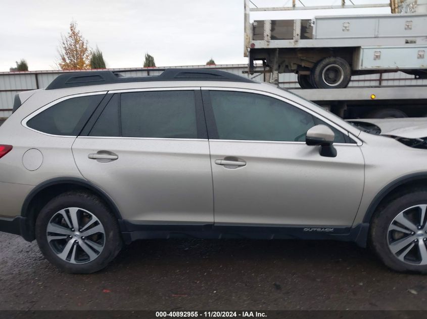 2019 Subaru Outback 2.5I Limited VIN: 4S4BSANC6K3303275 Lot: 40892955