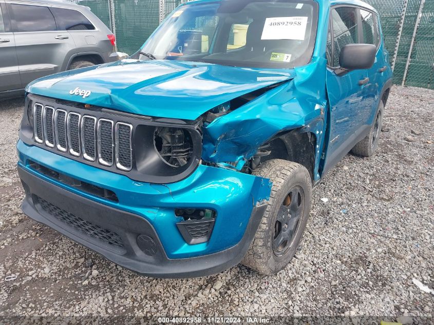 2019 Jeep Renegade Sport 4X4 VIN: ZACNJBABXKPK59359 Lot: 40892958