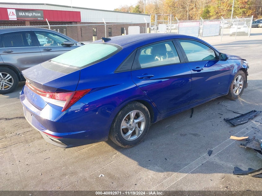 2021 HYUNDAI ELANTRA VIN: KMHLL4AG4MU213678