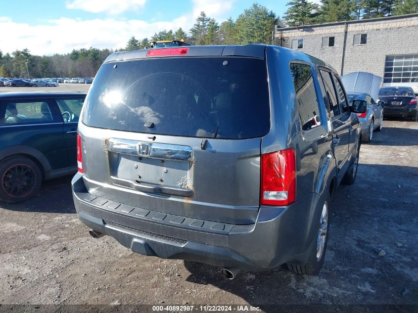 2012 Honda Pilot Ex-L VIN: 5FNYF4H57CB003380 Lot: 40892987