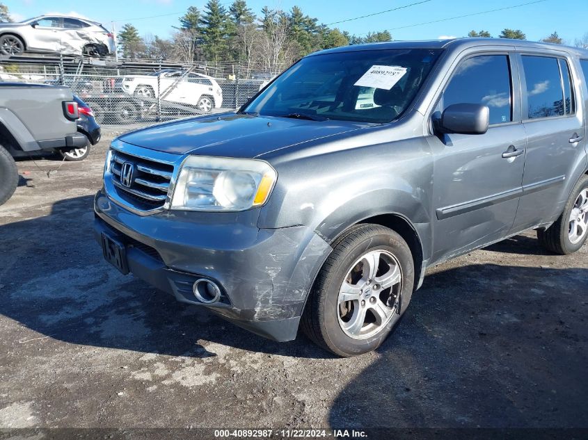 2012 Honda Pilot Ex-L VIN: 5FNYF4H57CB003380 Lot: 40892987