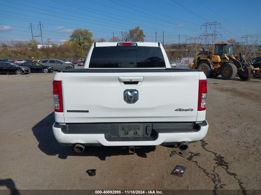 2019 Ram 1500 Big Horn/Lone Star 4X4 5'7 Box VIN: 1C6SRFFT5KN857740 Lot: 40892995