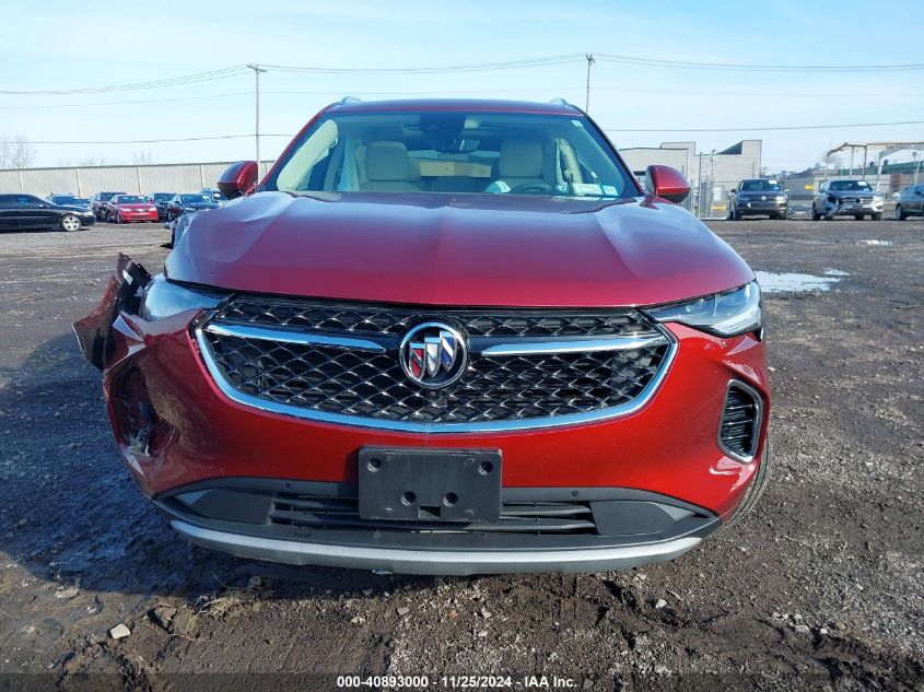 2021 Buick Envision Awd Avenir VIN: LRBFZSR45MD166576 Lot: 40893000