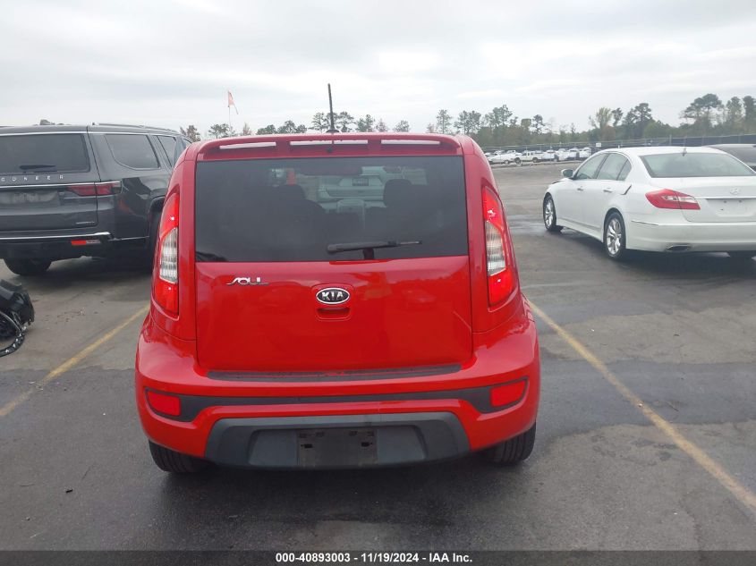 2012 Kia Soul + VIN: KNDJT2A68C7436360 Lot: 40893003