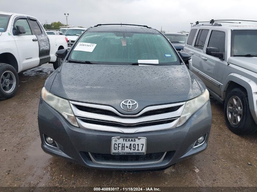 2013 Toyota Venza Le V6 VIN: 4T3ZK3BB5DU054137 Lot: 40893017