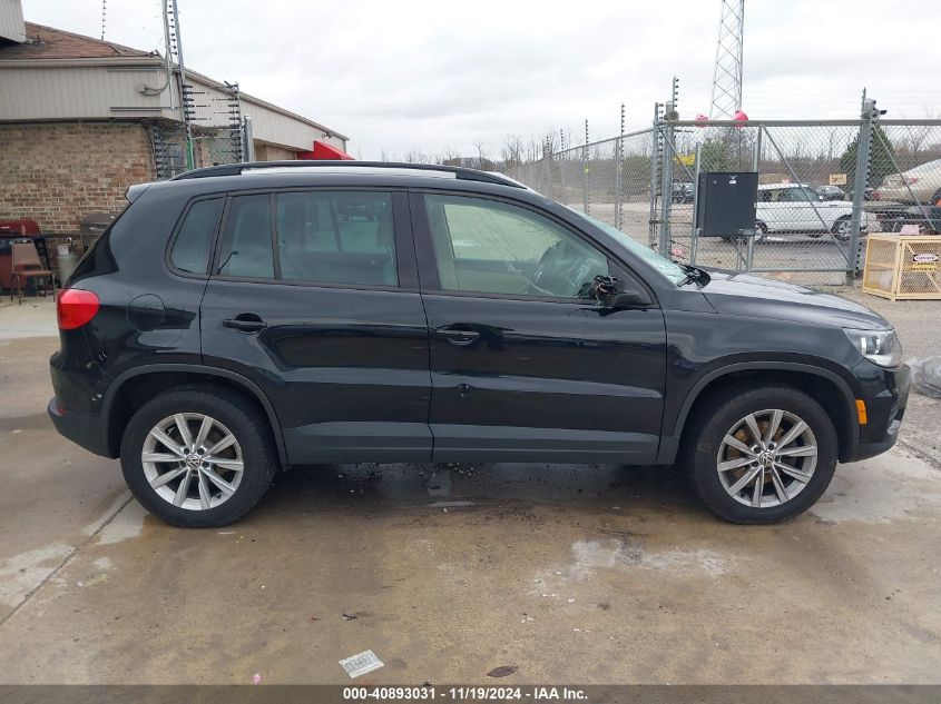 2015 Volkswagen Tiguan Se VIN: WVGBV7AX8FW517014 Lot: 40893031