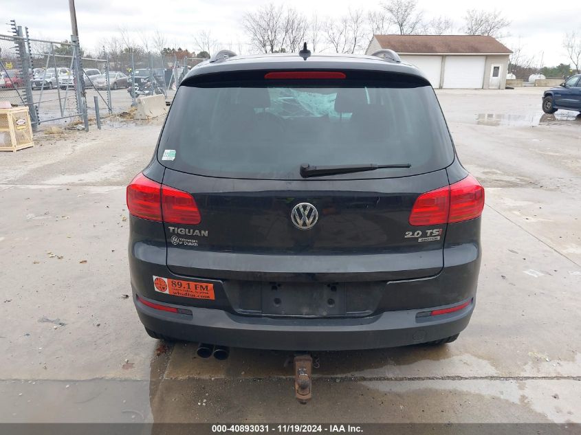 2015 Volkswagen Tiguan Se VIN: WVGBV7AX8FW517014 Lot: 40893031