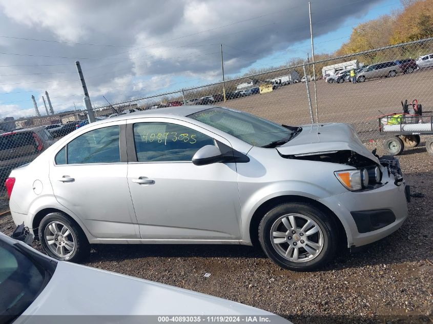 2012 Chevrolet Sonic 2Lt VIN: 1G1JC5SH6C4143228 Lot: 40893035