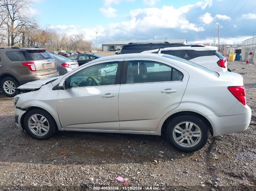 2012 Chevrolet Sonic 2Lt VIN: 1G1JC5SH6C4143228 Lot: 40893035