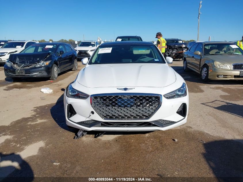 2021 Genesis G70 2.0T VIN: KMTG44LA4MU073578 Lot: 40893044