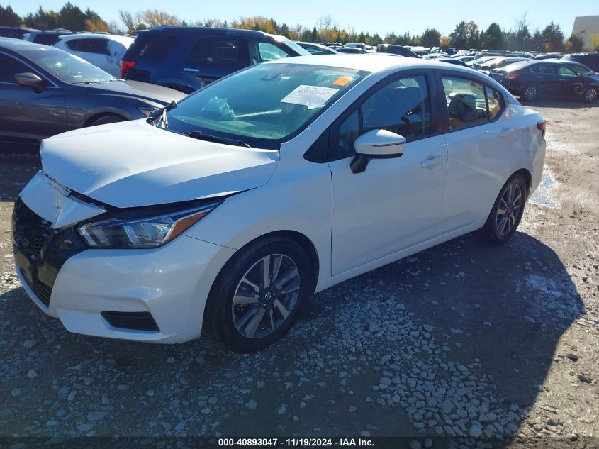 2020 Nissan Versa Sv Xtronic Cvt VIN: 3N1CN8EV8LL800668 Lot: 40893047