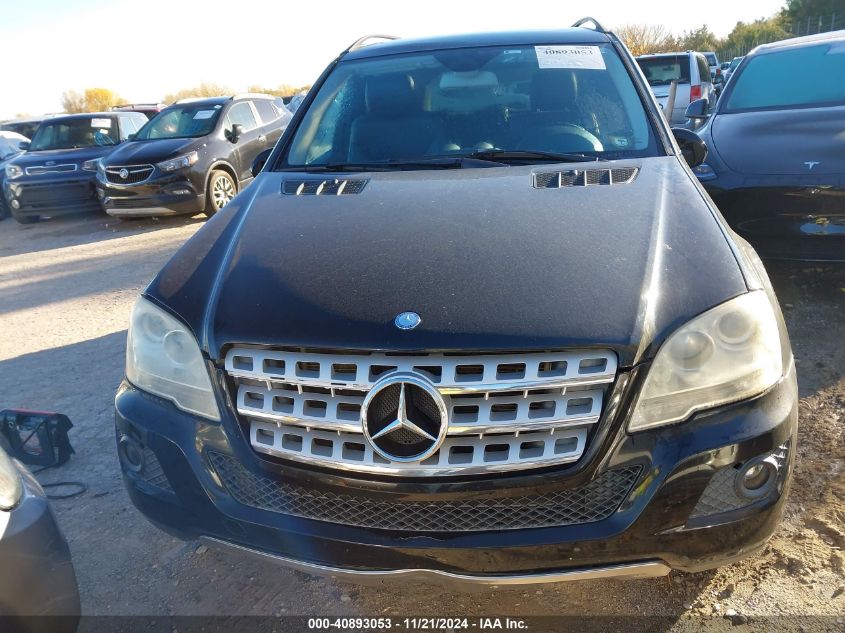 2009 Mercedes-Benz Ml 350 4Matic VIN: 4JGBB86E99A523816 Lot: 40893053