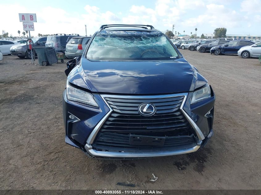 2016 Lexus Rx 350 VIN: 2T2ZZMCAXGC005243 Lot: 40893055