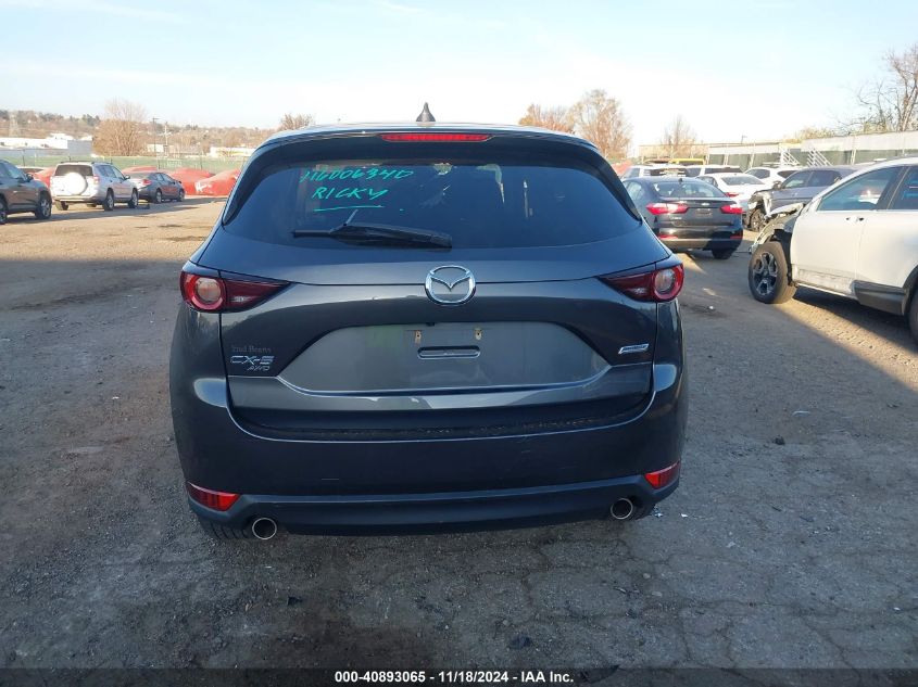 2019 Mazda Cx-5 Touring VIN: JM3KFBCM2K0638889 Lot: 40893065