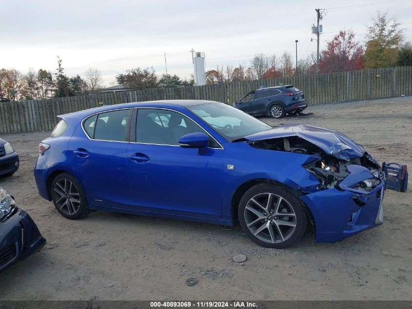 2015 Lexus Ct 200H VIN: JTHKD5BH9F2217474 Lot: 40893069