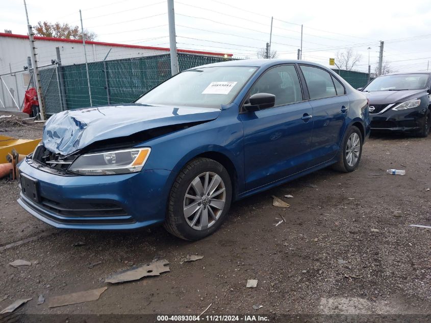 2016 Volkswagen Jetta 1.4T S VIN: 3VW267AJXGM358444 Lot: 40893084