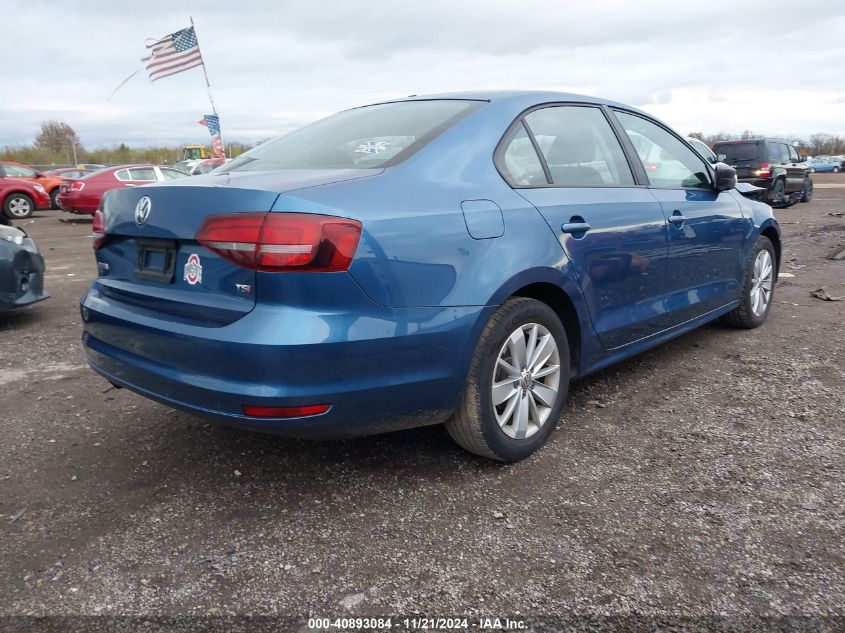 2016 Volkswagen Jetta 1.4T S VIN: 3VW267AJXGM358444 Lot: 40893084