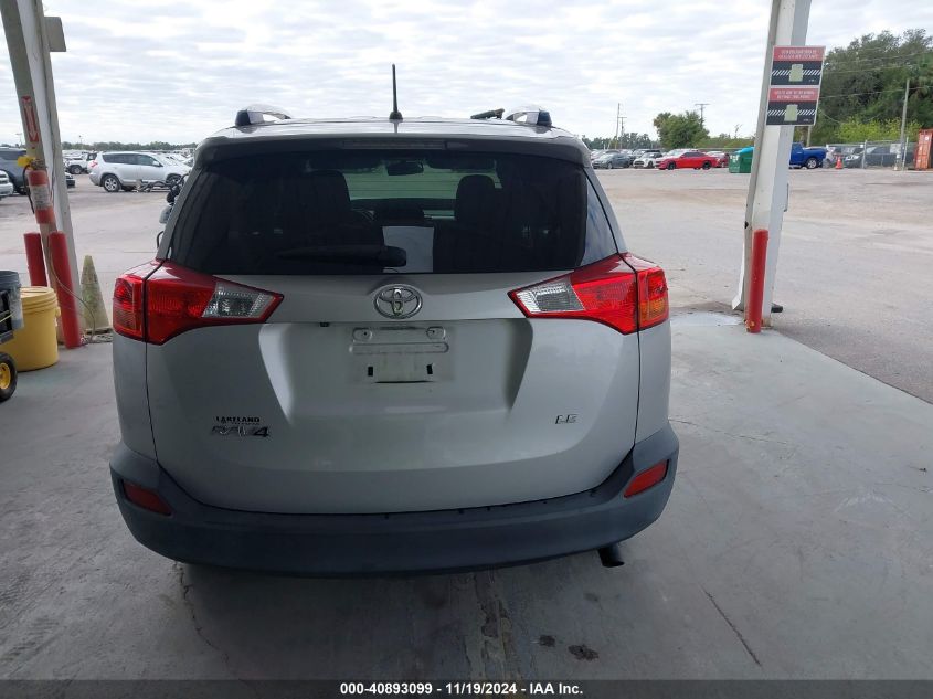 2015 Toyota Rav4 Le VIN: JTMZFREV4FJ037196 Lot: 40893099