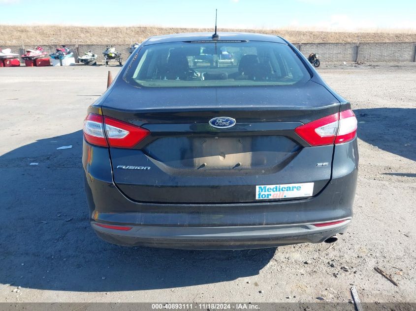 2015 Ford Fusion Se VIN: 3FA6P0H78FR161900 Lot: 40893111